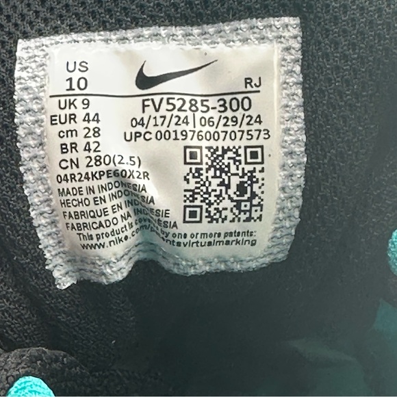 Men’s Nike Promina Teal Men Lifestyle Casual Shoes Sneakers FV5285-300 Size 10 - Picture 11 of 11